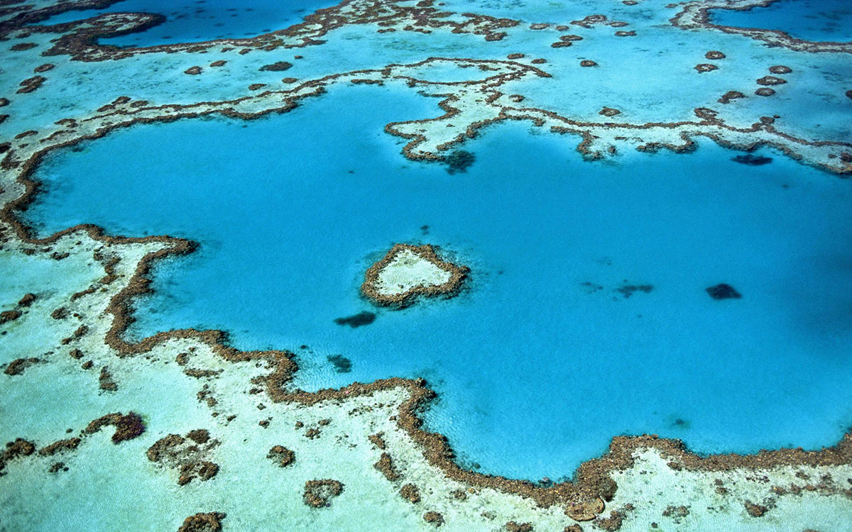 Yachting safari – The Great Barrier Reef from above