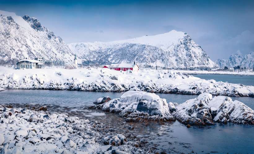 Arctic Circle - The sheltered bays of Svalbard, Norway